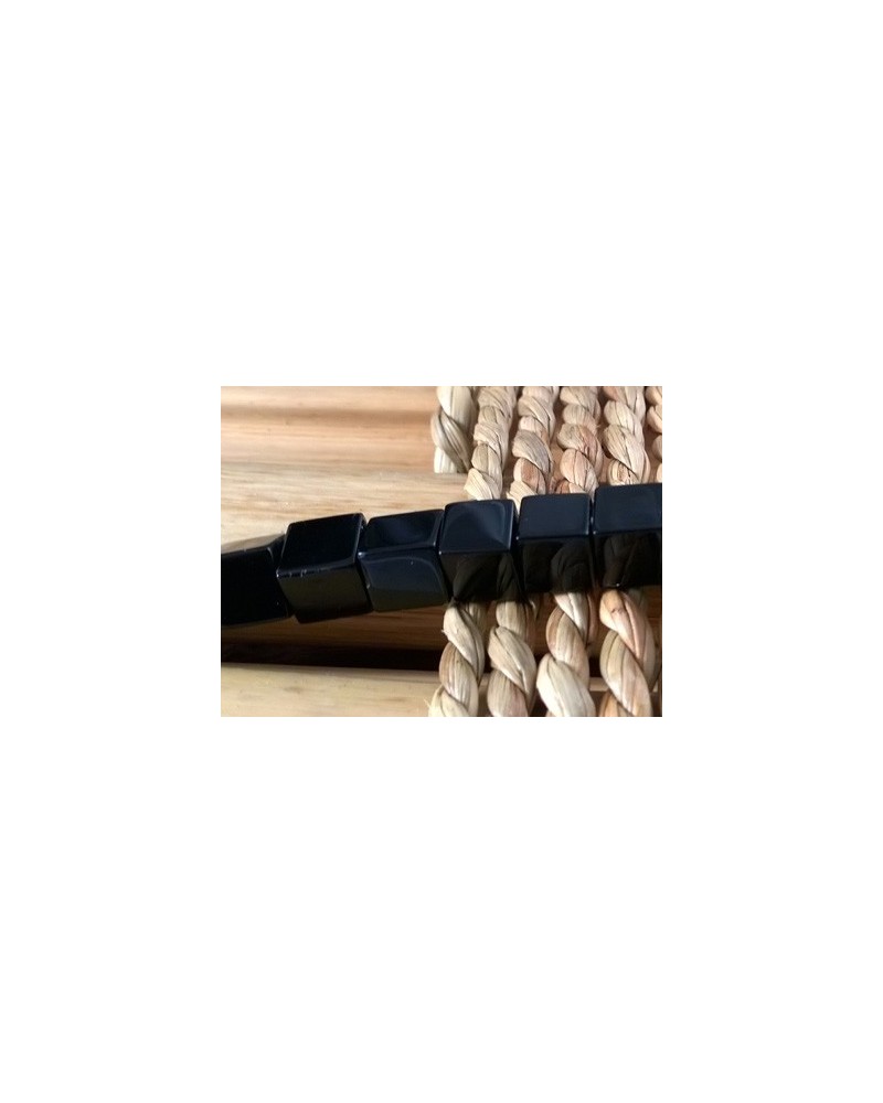 Onyxkette Quader 6mm