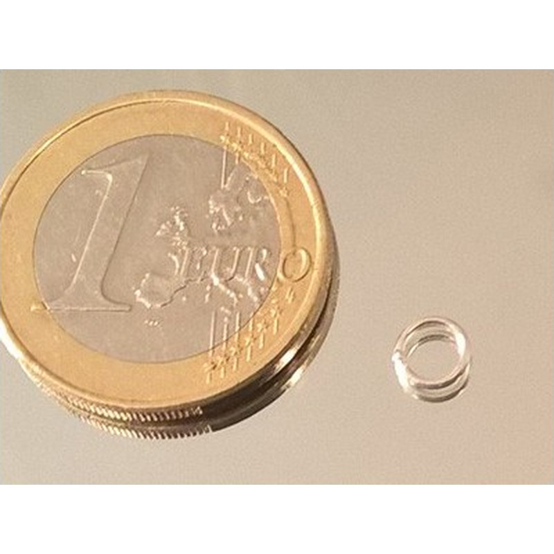 Ring 5mm, geschlossen, 925 Silber