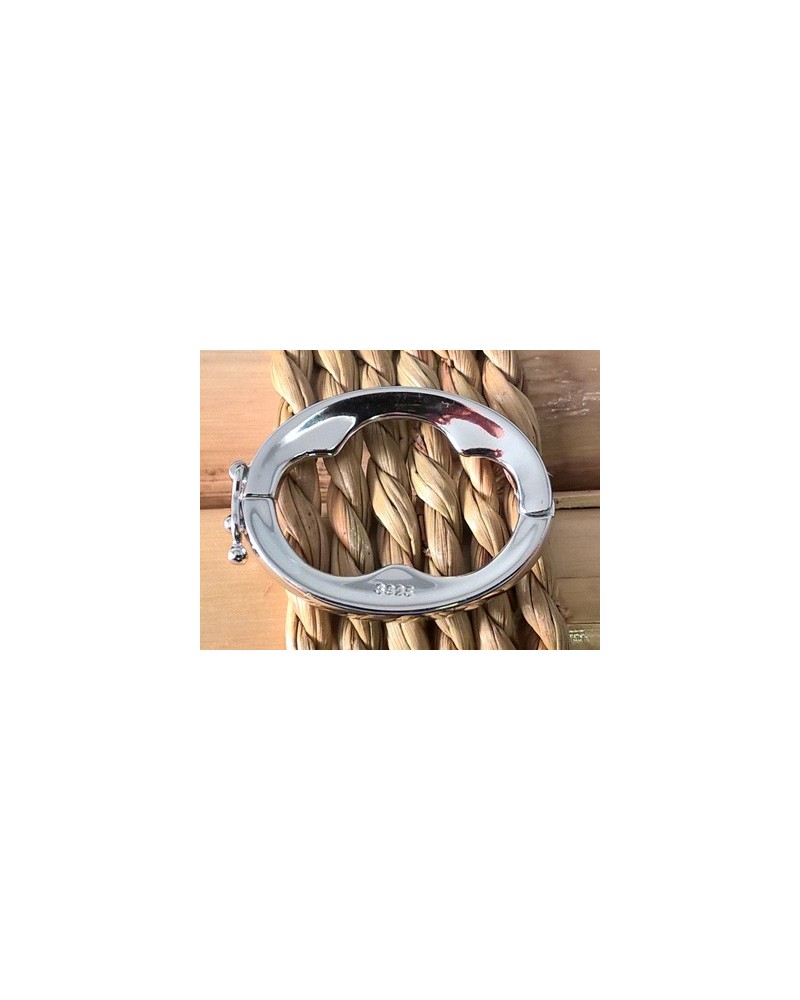 Kettenverkürzer 28*22mm, 925 Silber rhodiniert
