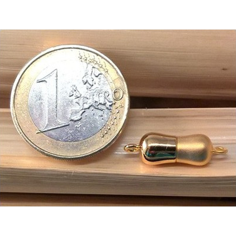 Magnetschliesse 6x20mm vergoldet