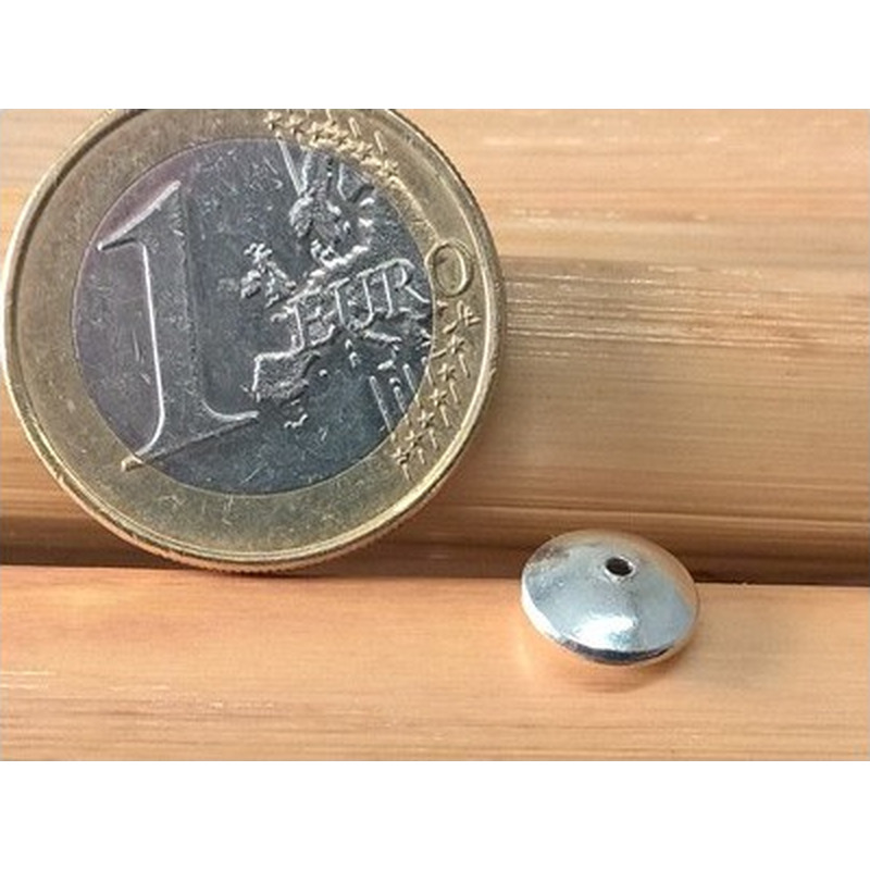 Zwischenteil, Scheibe 8x3.5mm, 925 Silber