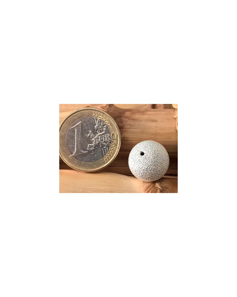 Zwischenteil, Kugel 15mm, 925 Silber