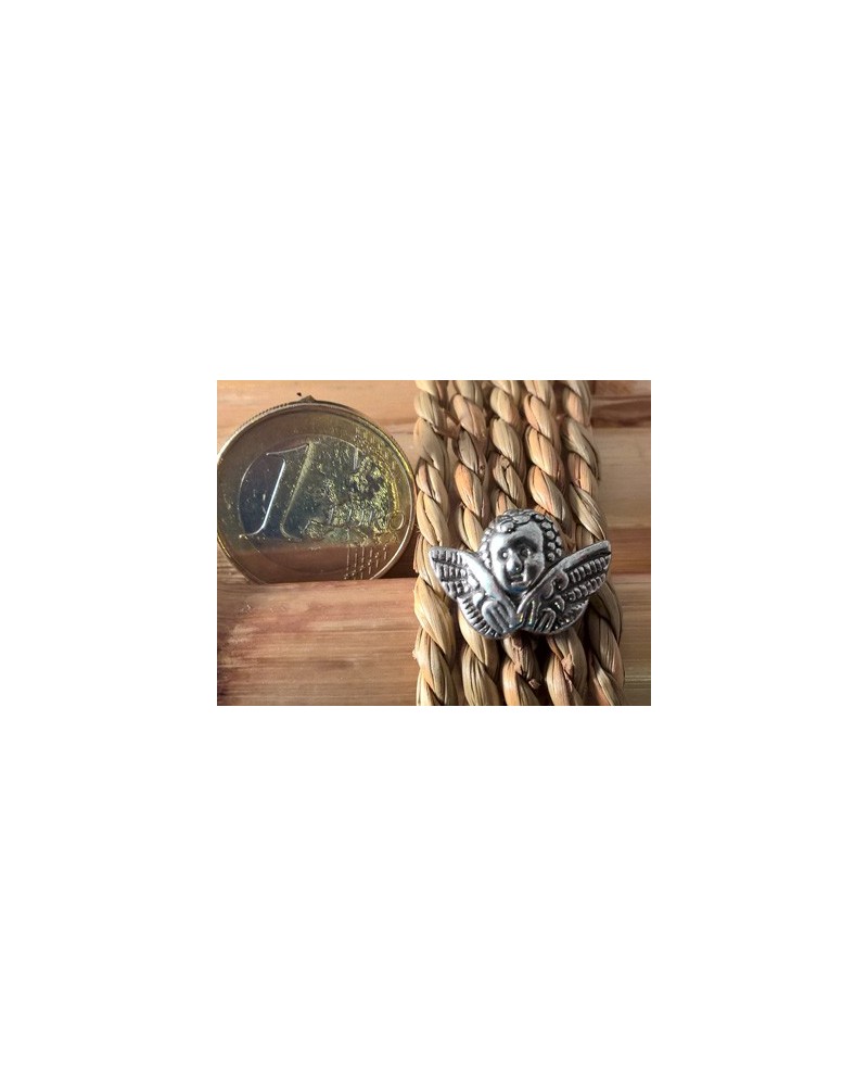 Zwischenteil, Engerl 19mm, Metall silberfarben