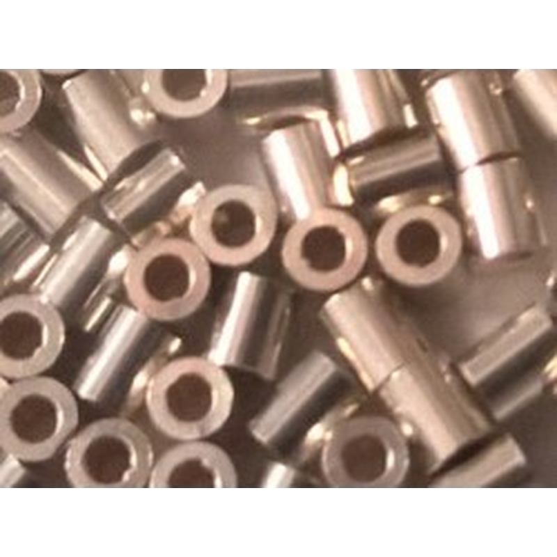 Quetschröhrchen medium 1.2mm, 925 Silber, 100 Stk