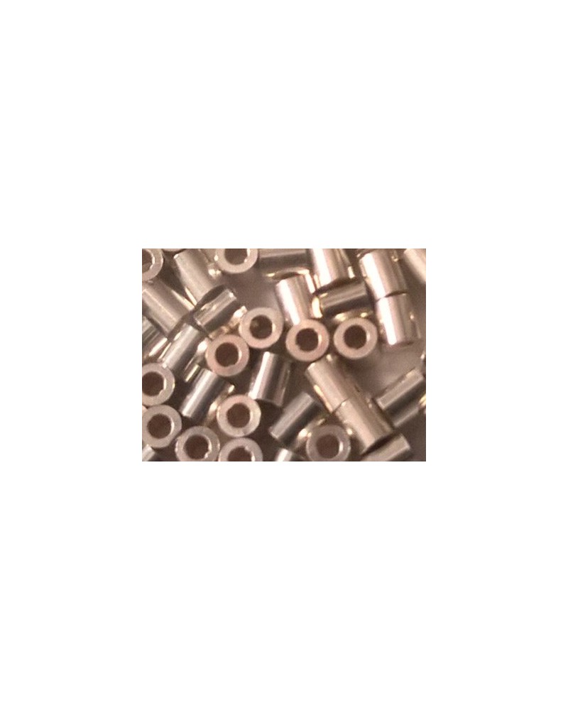 Quetschröhrchen medium 1.2mm, 925 Silber, 100 Stk