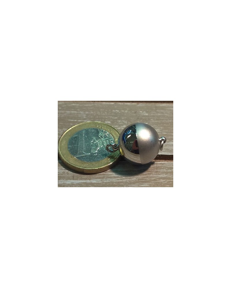 Magnetschliesse 14mm rhodiniert