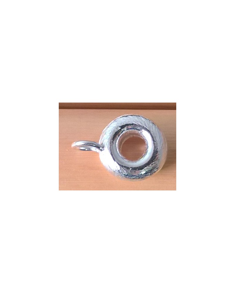 Zwischenteil, Doppelring 11/6mm, 925 Silber