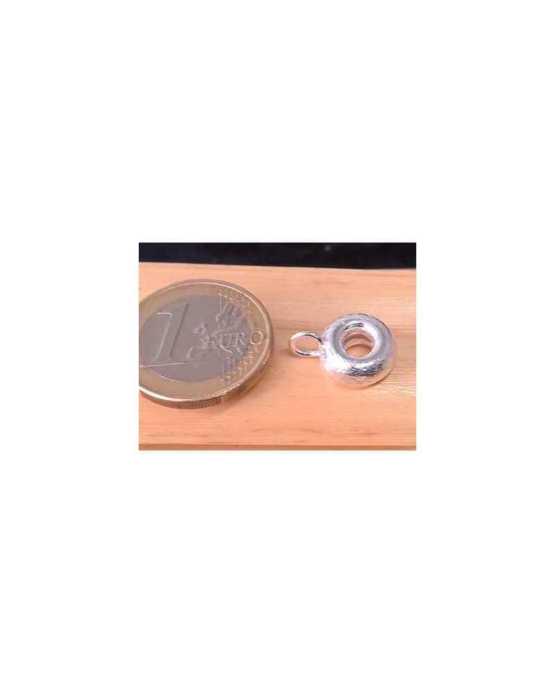 Zwischenteil, Doppelring 11/6mm, 925 Silber