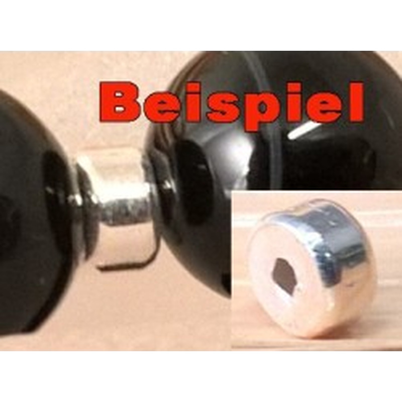 Zwischenteil, Scheibe 4x2.5mm, 925 Silber