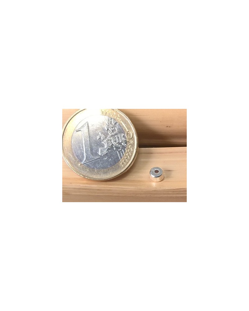 Zwischenteil, Scheibe 4x2.5mm, 925 Silber