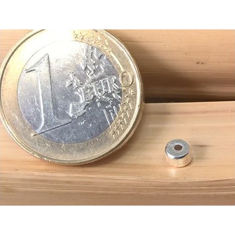 Zwischenteil, Scheibe 4x2.5mm, 925 Silber