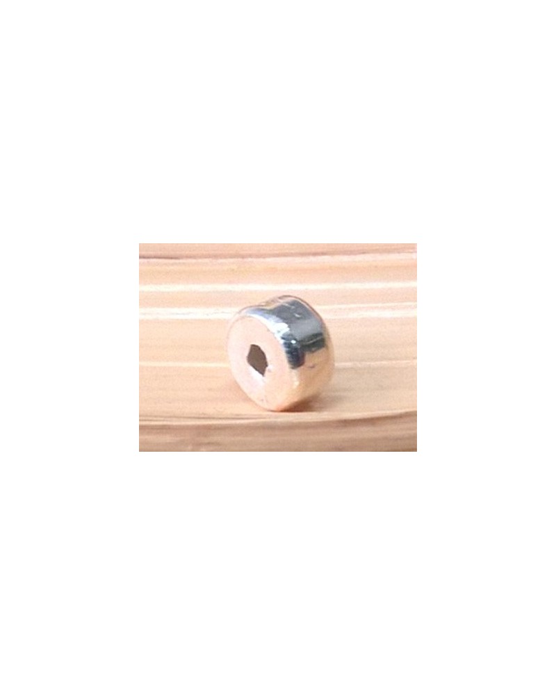 Zwischenteil, Scheibe 4x2.5mm, 925 Silber