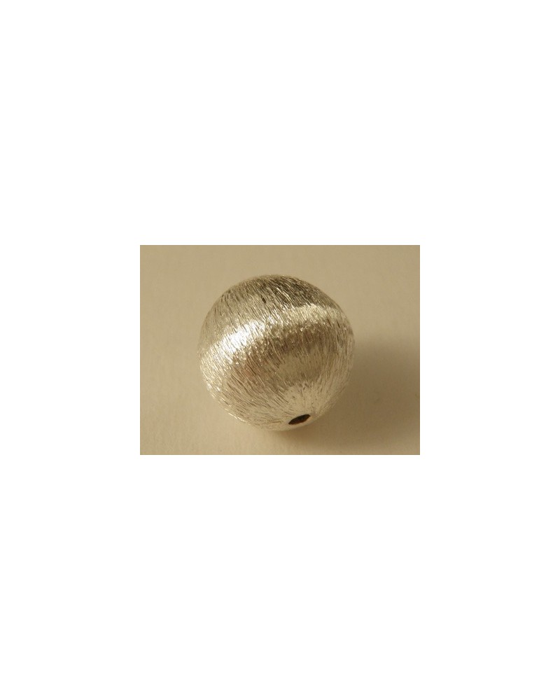 Zwischenteil, Kugel 10mm, "Neusilber"