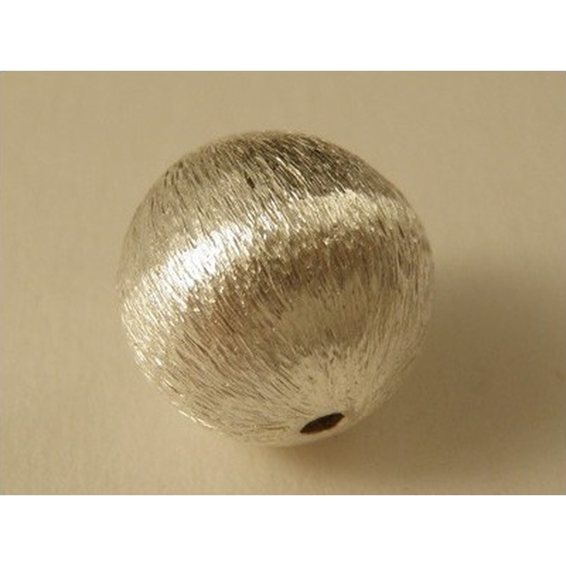 Zwischenteil, Kugel 10mm, "Neusilber"