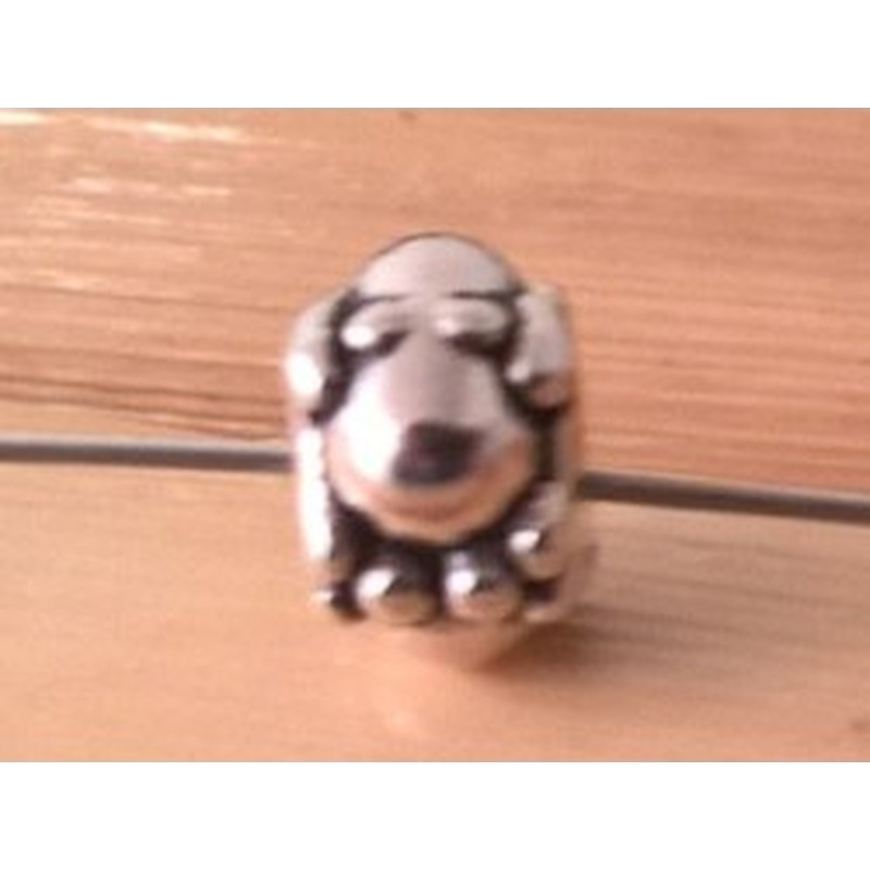 Zwischenteil, Scheibe 6x4mm, Metall Antik 2