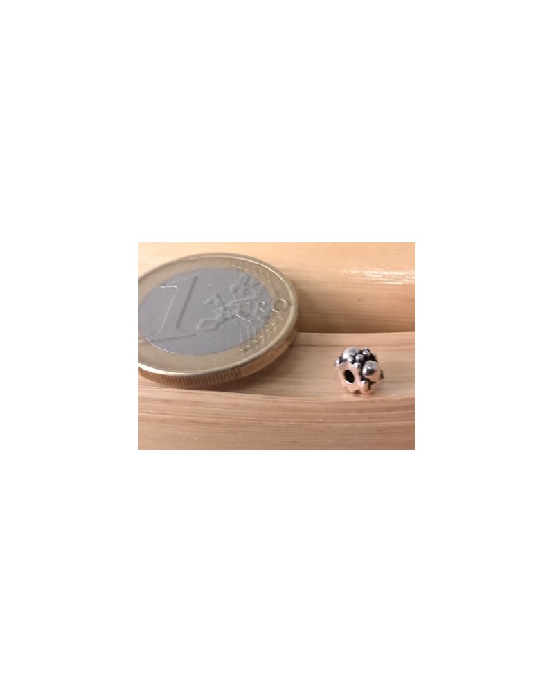 Zwischenteil, Scheibe 6x4mm, Metall Antik