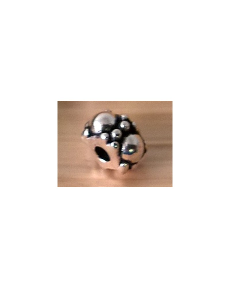 Zwischenteil, Scheibe 6x4mm, Metall Antik