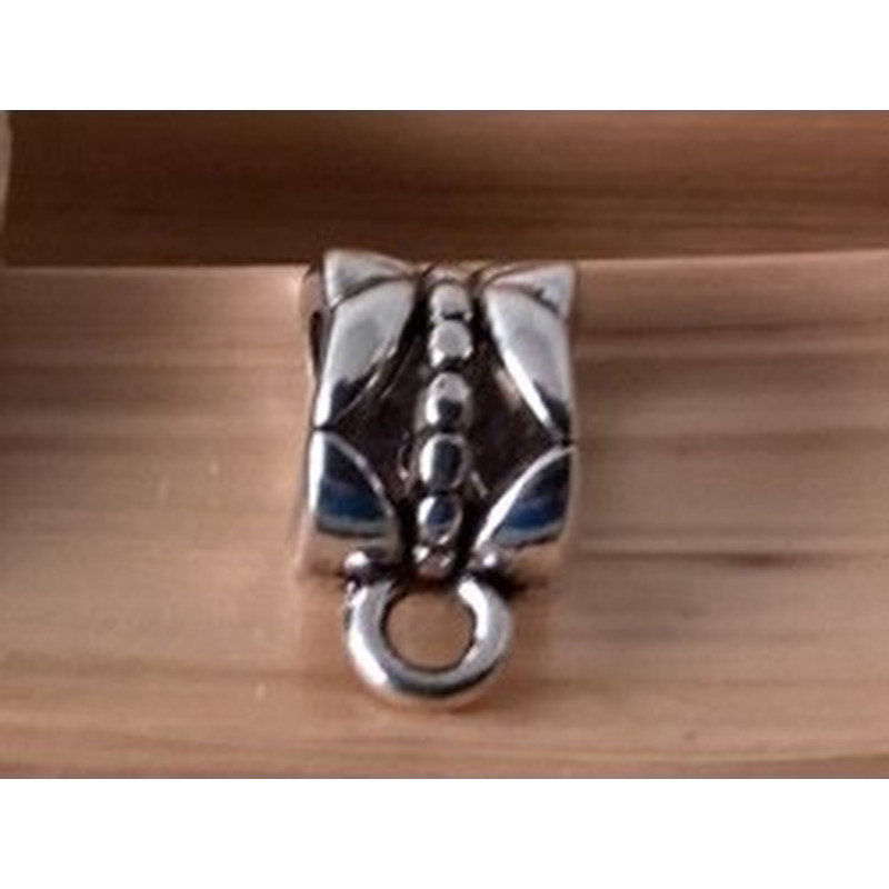 Zwischenteil, Doppelring 7x6mm, Metall Antik 2