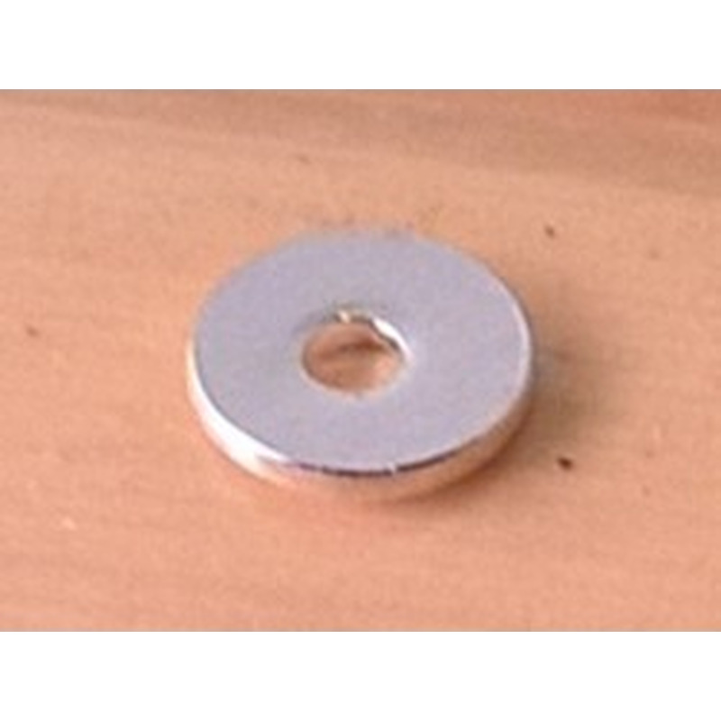 Zwischenteil, Scheibe 4x0.5mm, 925 Silber