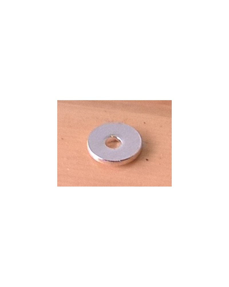 Zwischenteil, Scheibe 4x0.5mm, 925 Silber