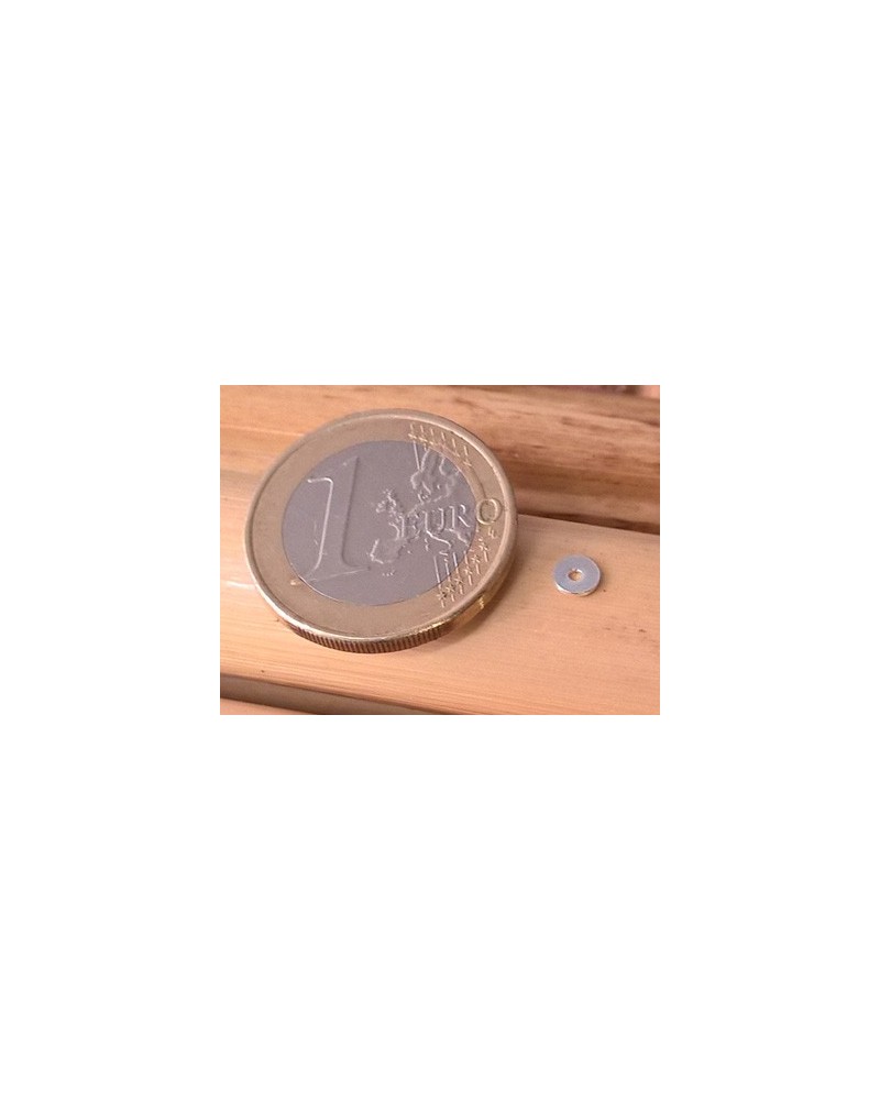 Zwischenteil, Scheibe 4x0.5mm, 925 Silber