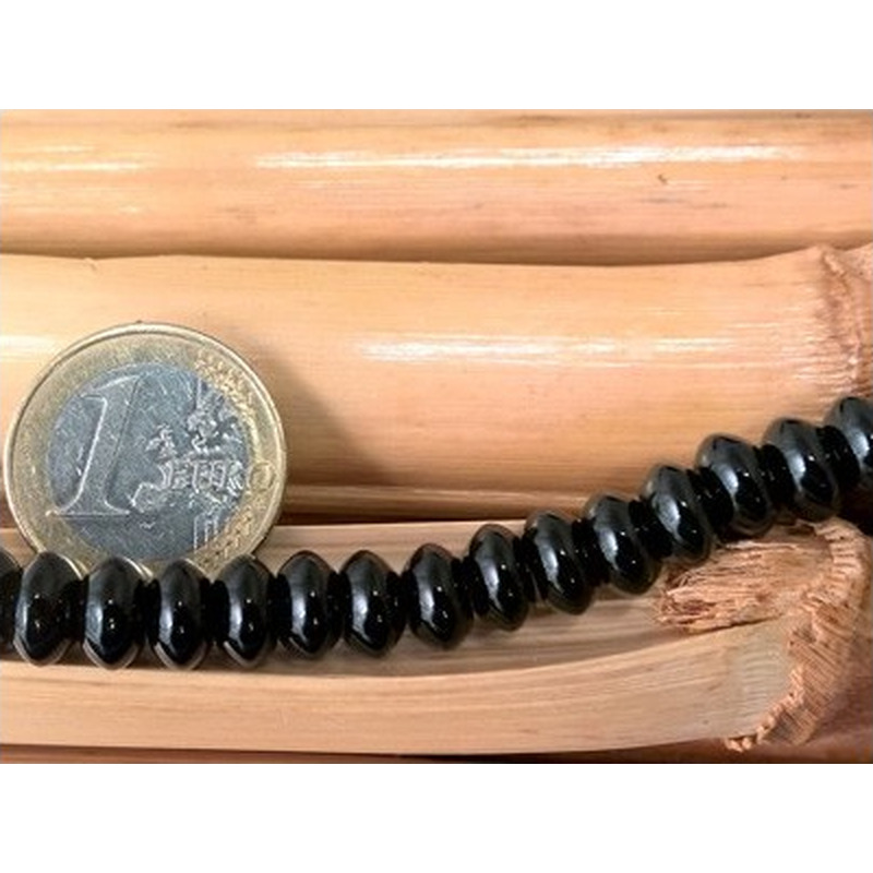 Onyxkette 9x5mm