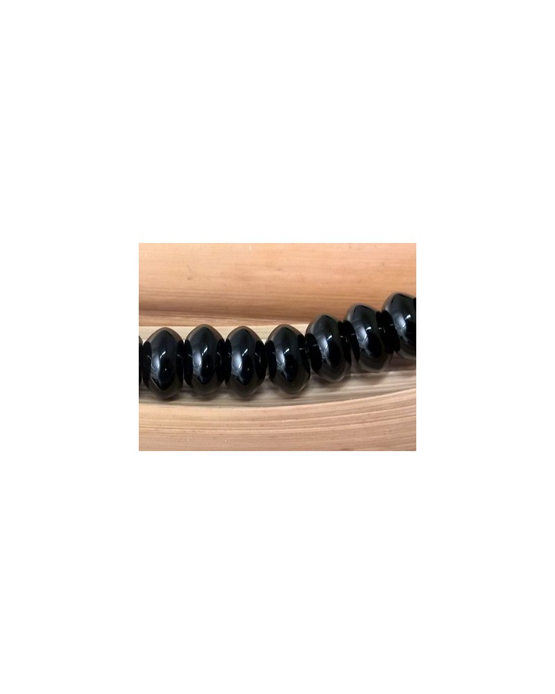 Onyxkette 9x5mm