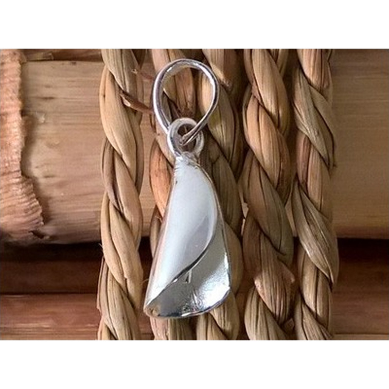 Anhängerkappe, 925 Silber