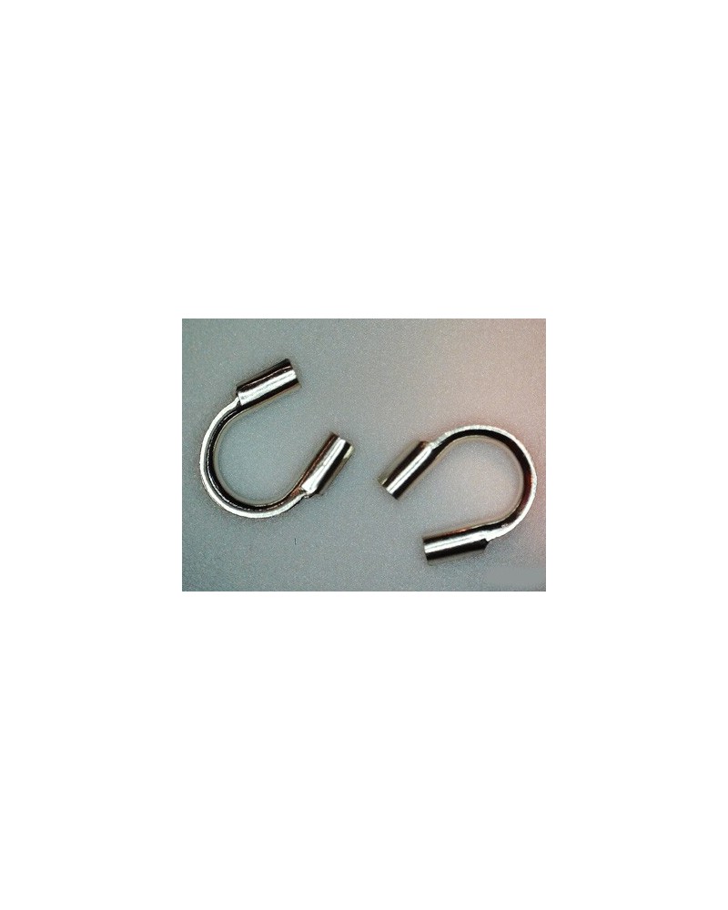 Drahtschutz 0.53mm, 925 Silber, 2 Stk