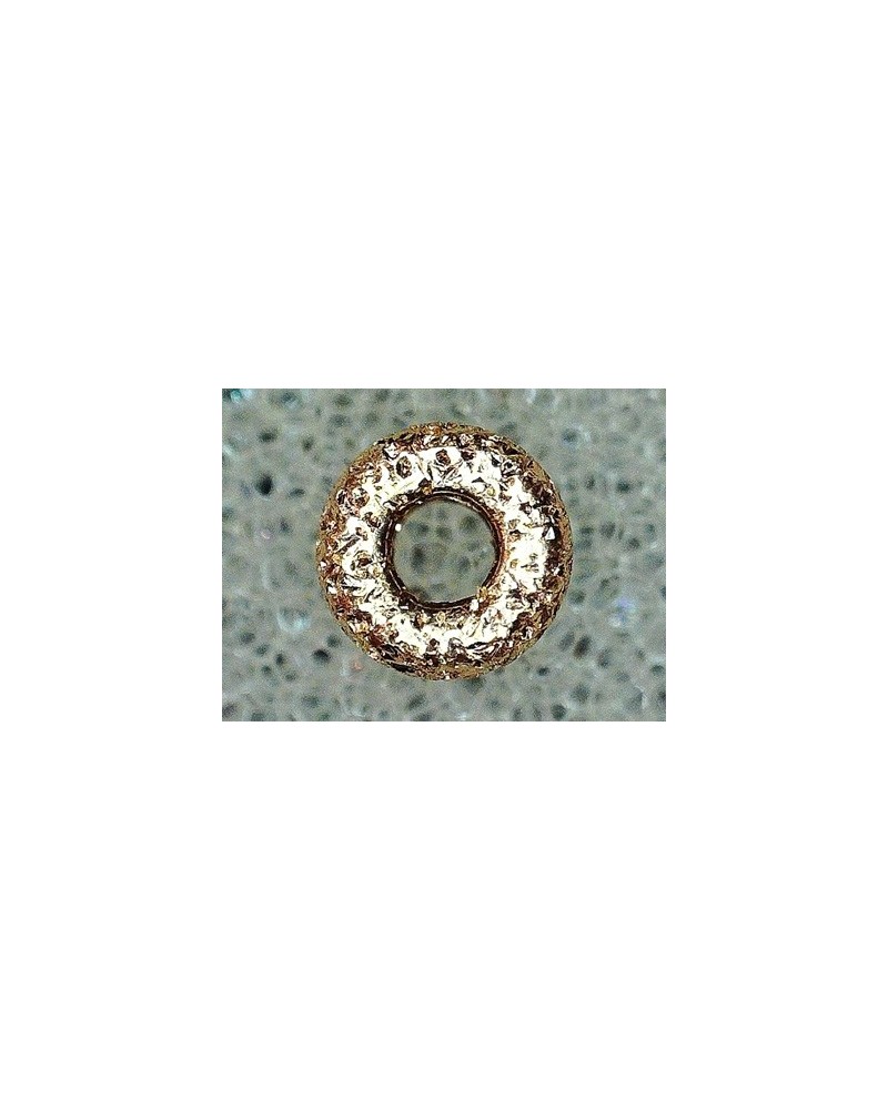 Zwischenteil, Scheibe Stardust 3mm Goldfilled