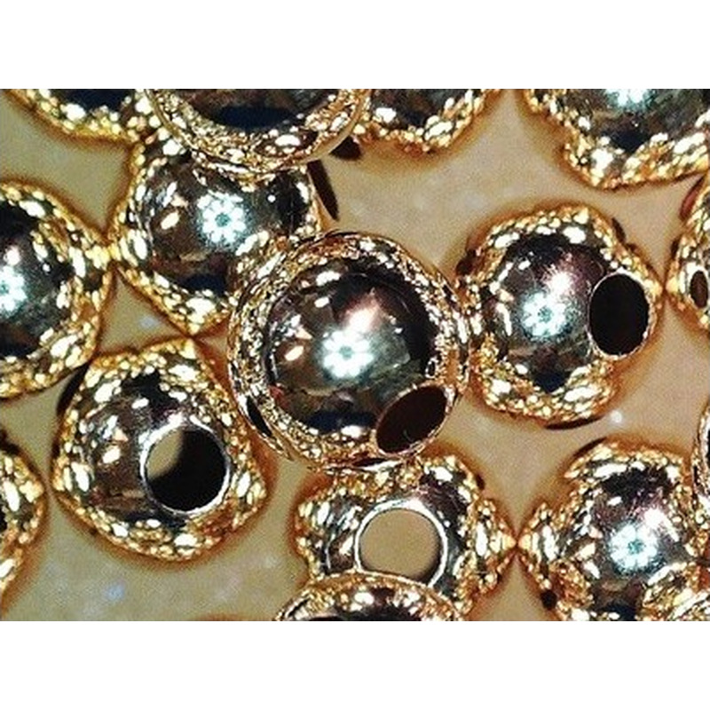 Zwischenteil, Kugel 3mm Goldfilled