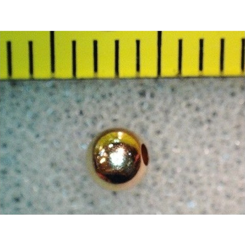 Zwischenteil, Kugel 3mm Goldfilled