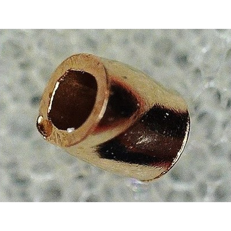 Quetschröhrchen 2x2mm Goldfilled, 2 Stk