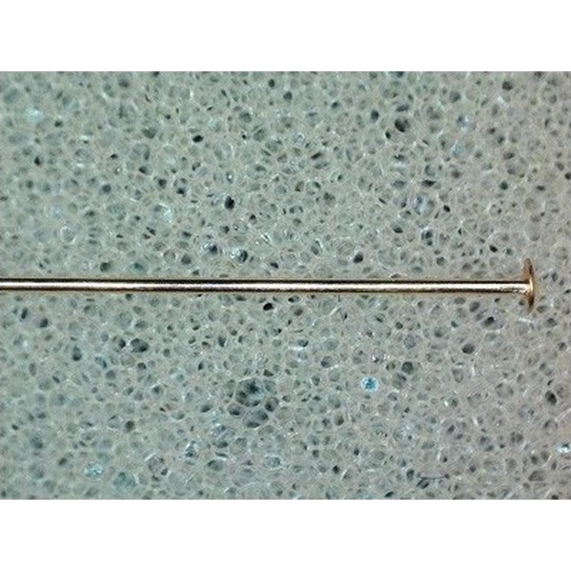 Nietstift 0,4x50mm, Goldfilled