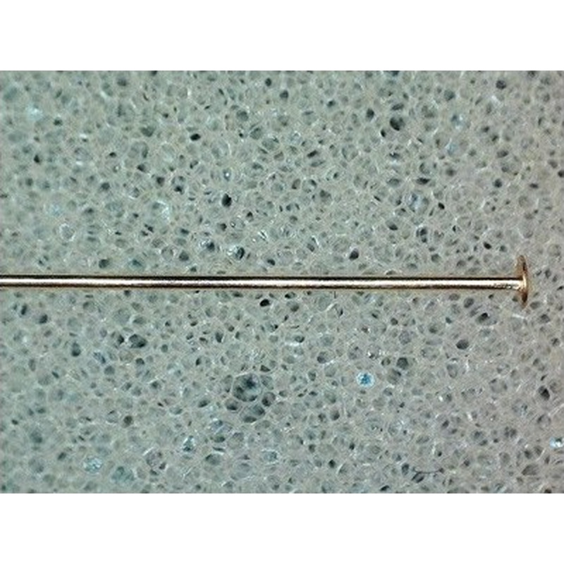 Nietstift 0,4x50mm, Goldfilled