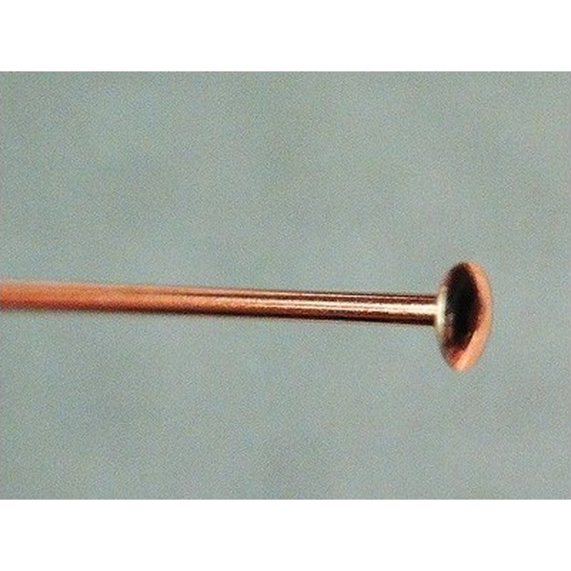 Nietstift 0,4x50mm, Goldfilled