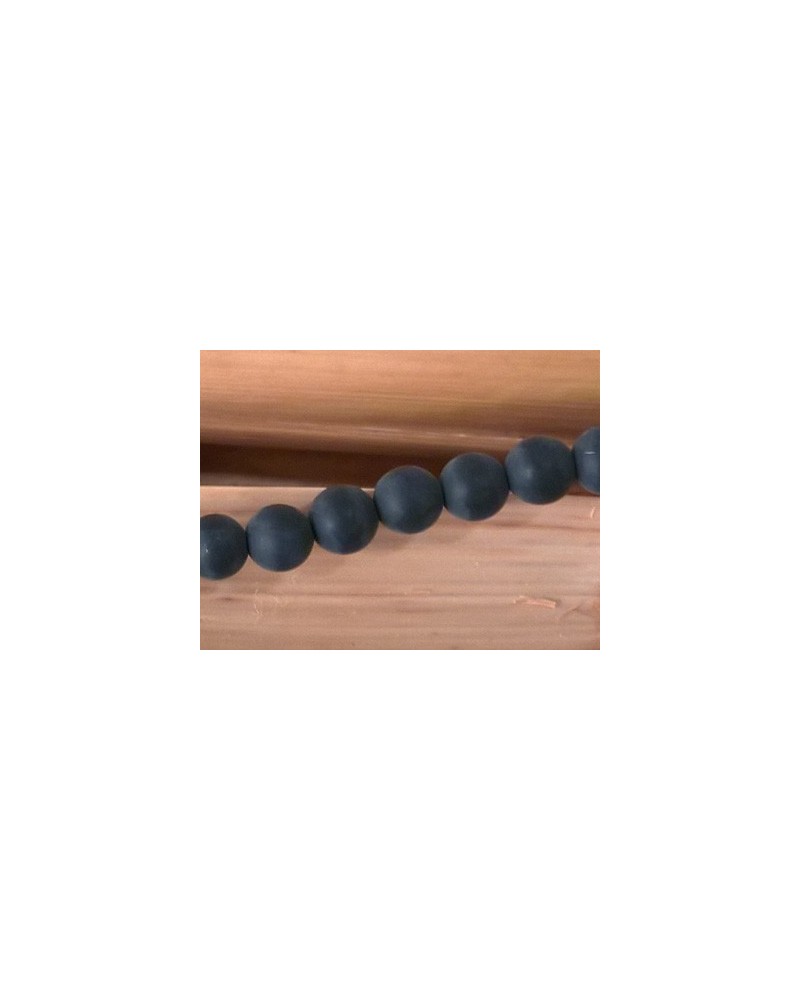Onyxkette matt 4mm