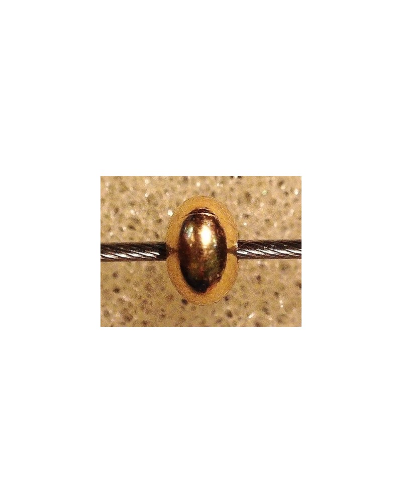 Zwischenteil, Scheibe 3x2mm Goldfilled