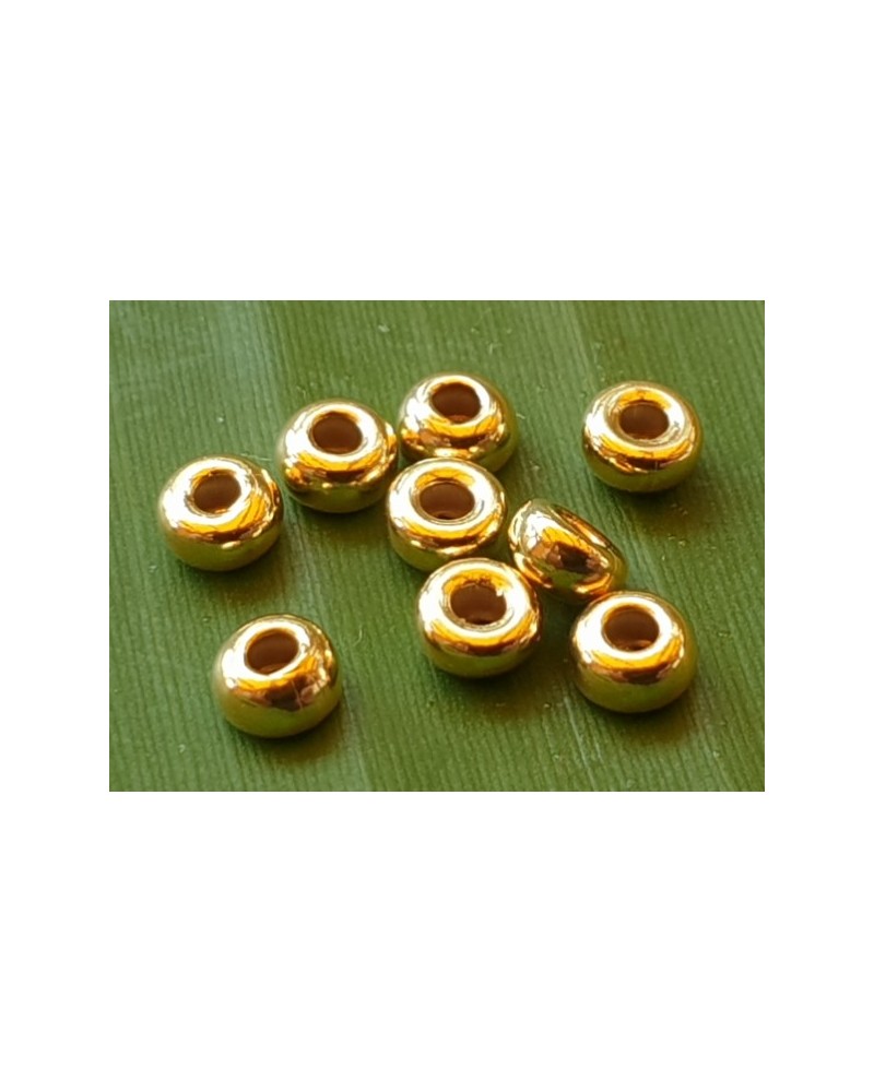 Zwischenteil, Scheibe 3x2mm Goldfilled