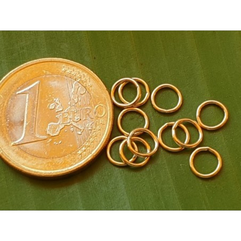 Ring 6mm geschlossen, Goldfilled