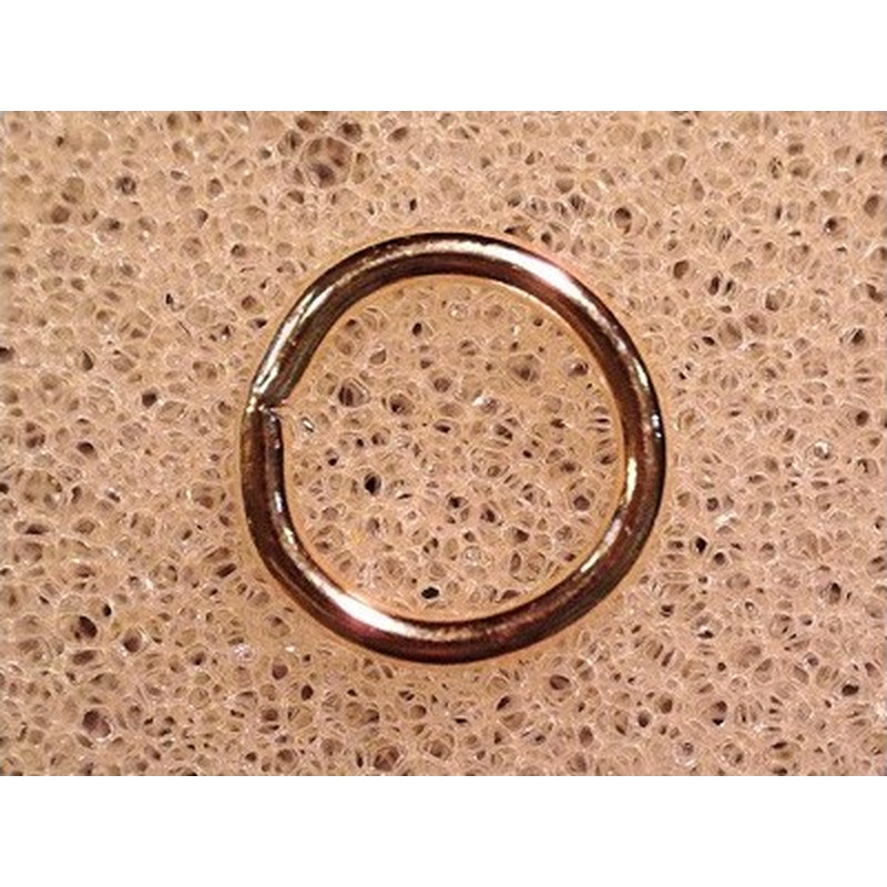 Ring 6mm geschlossen, Goldfilled