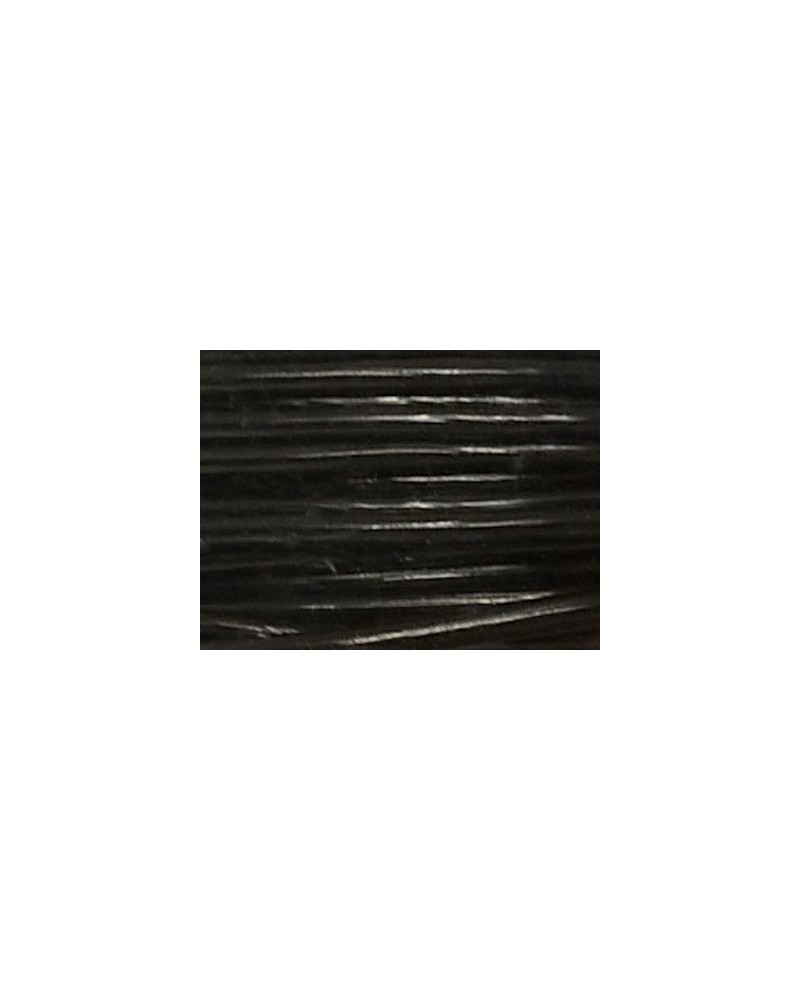 Schmuckgummi 1.0mm, 5m, schwarz