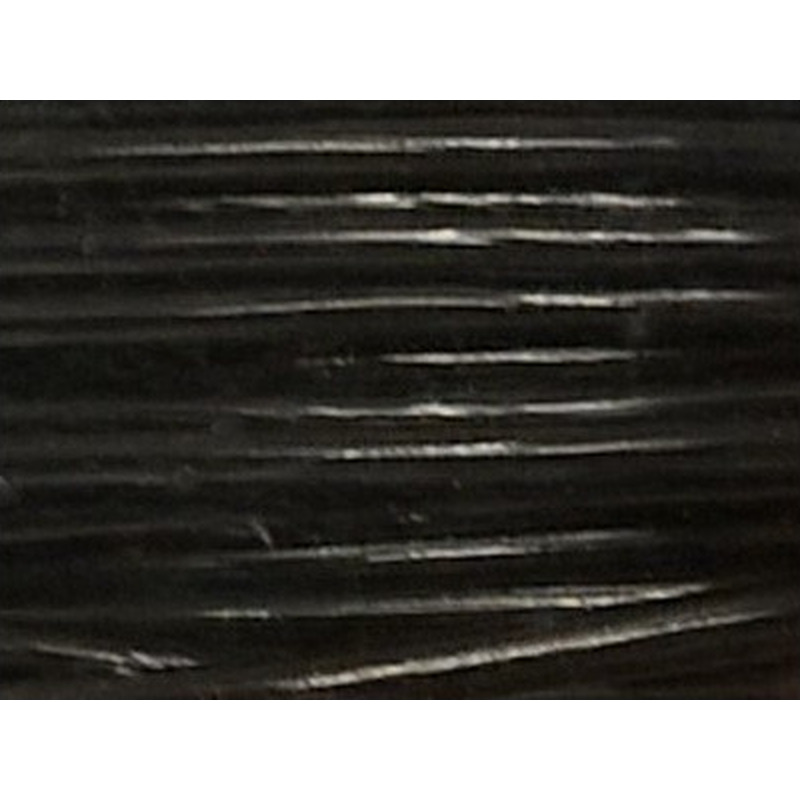 Schmuckgummi 1.0mm, 5m, schwarz