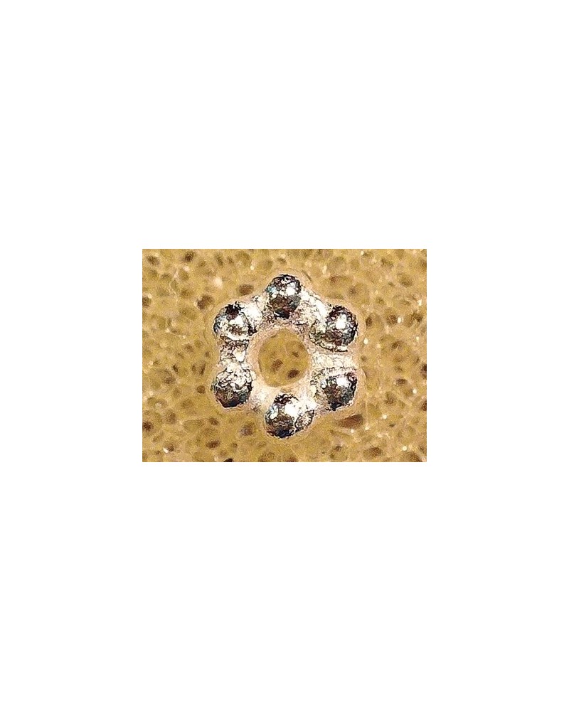 Zwischenteil, Blume 2.5x1mm, 925 Silber
