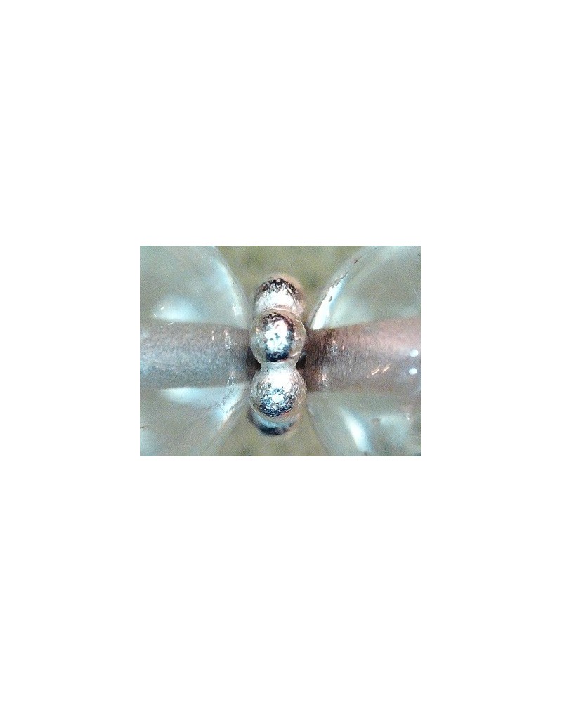 Zwischenteil, Blume 2.5x1mm, 925 Silber