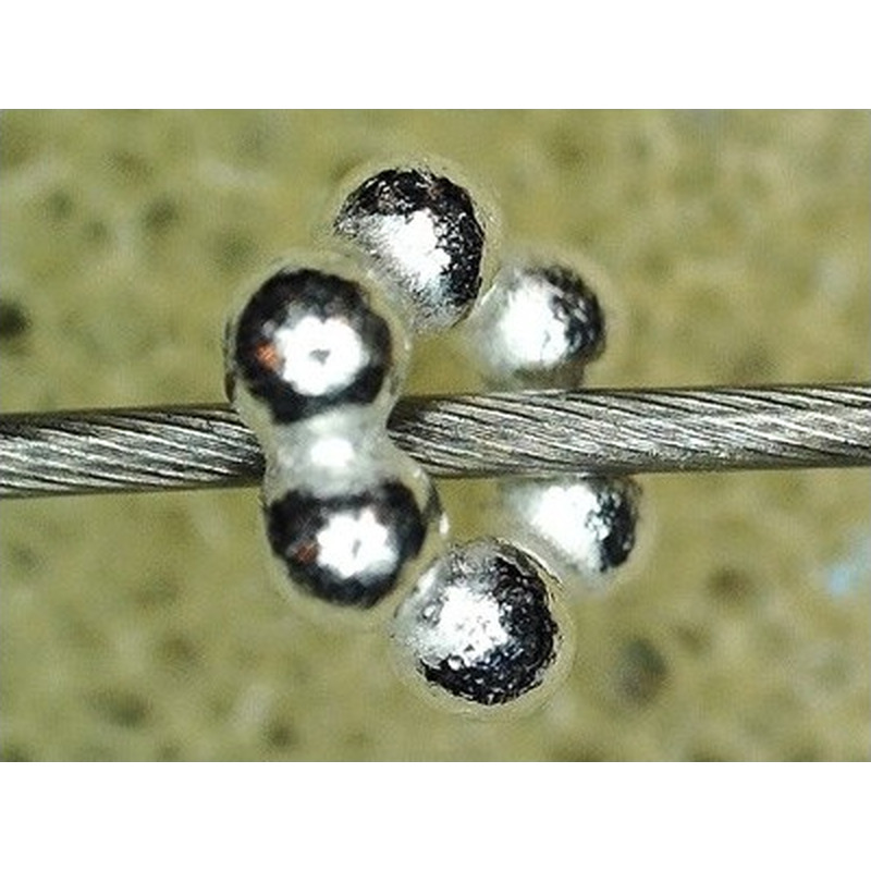Zwischenteil, Blume 2.5x1mm, 925 Silber