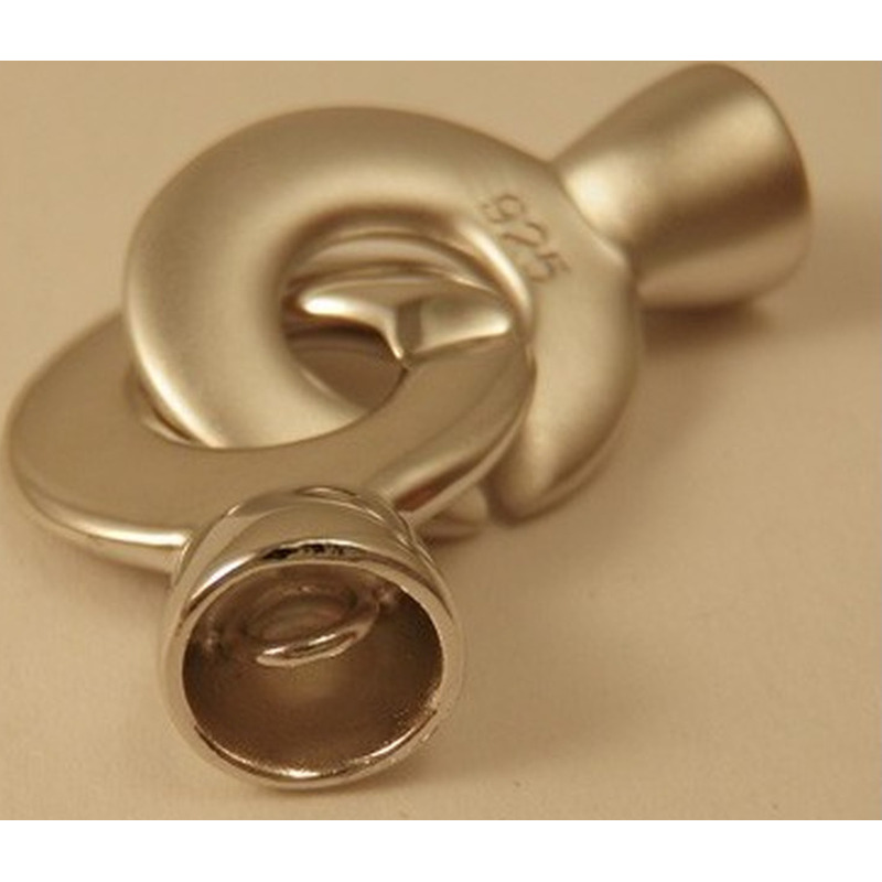 Kettenschliesse Silber rhodiniert