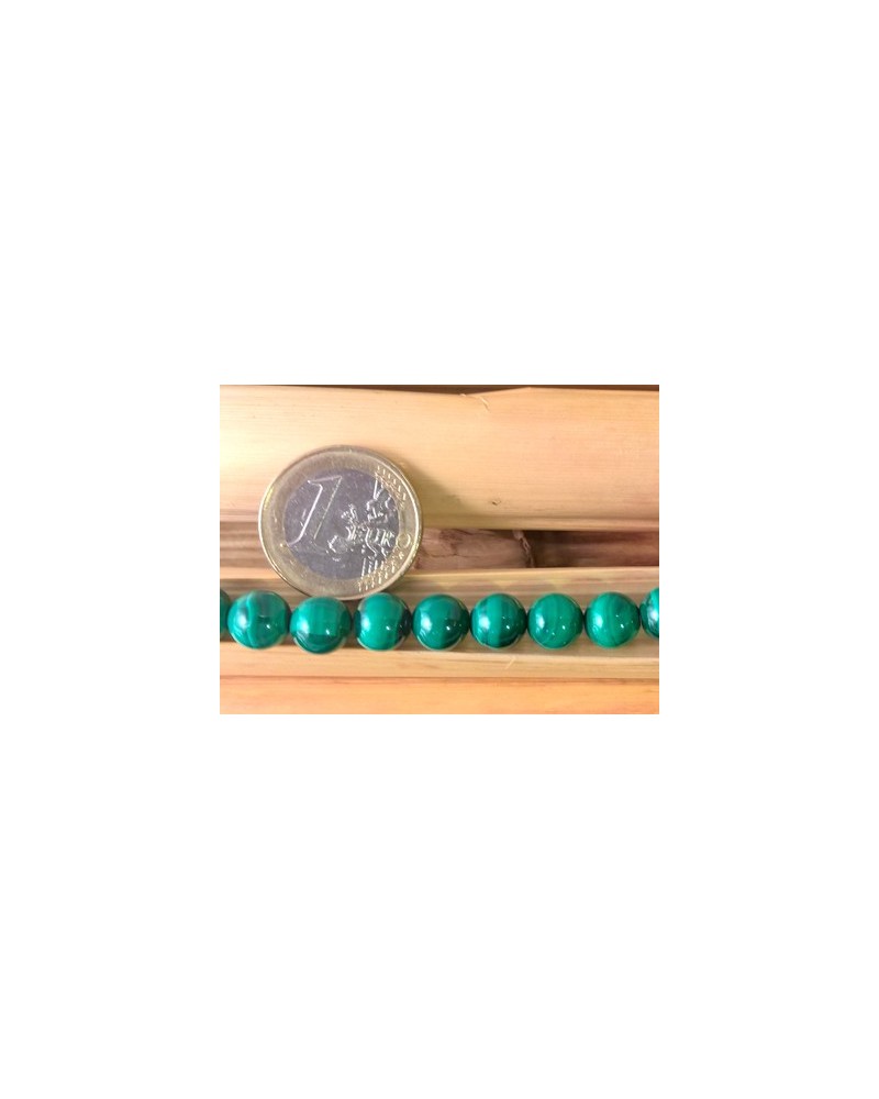 Malachitkette 10mm