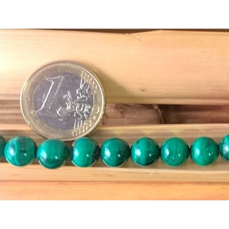 Malachitkette 10mm