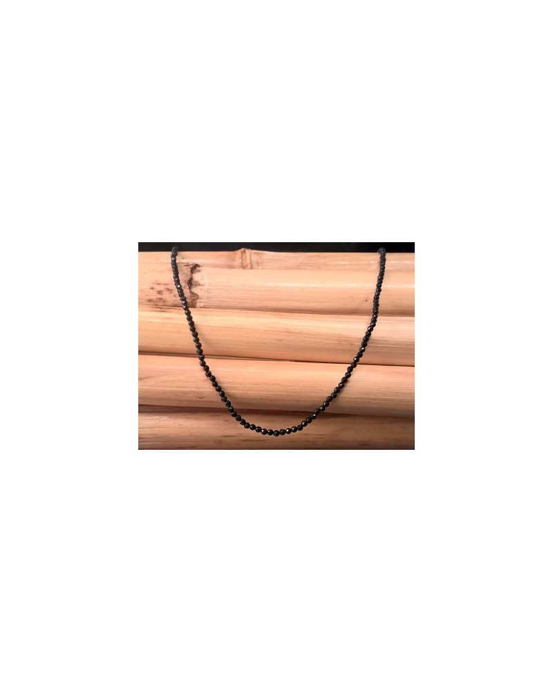 Onyxkette facettiert 2mm